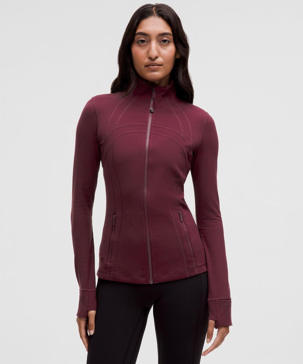 Lululemon define jacket burgundy