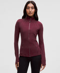Lululemon define jacket burgundy