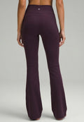 Lululemon flare pants plum