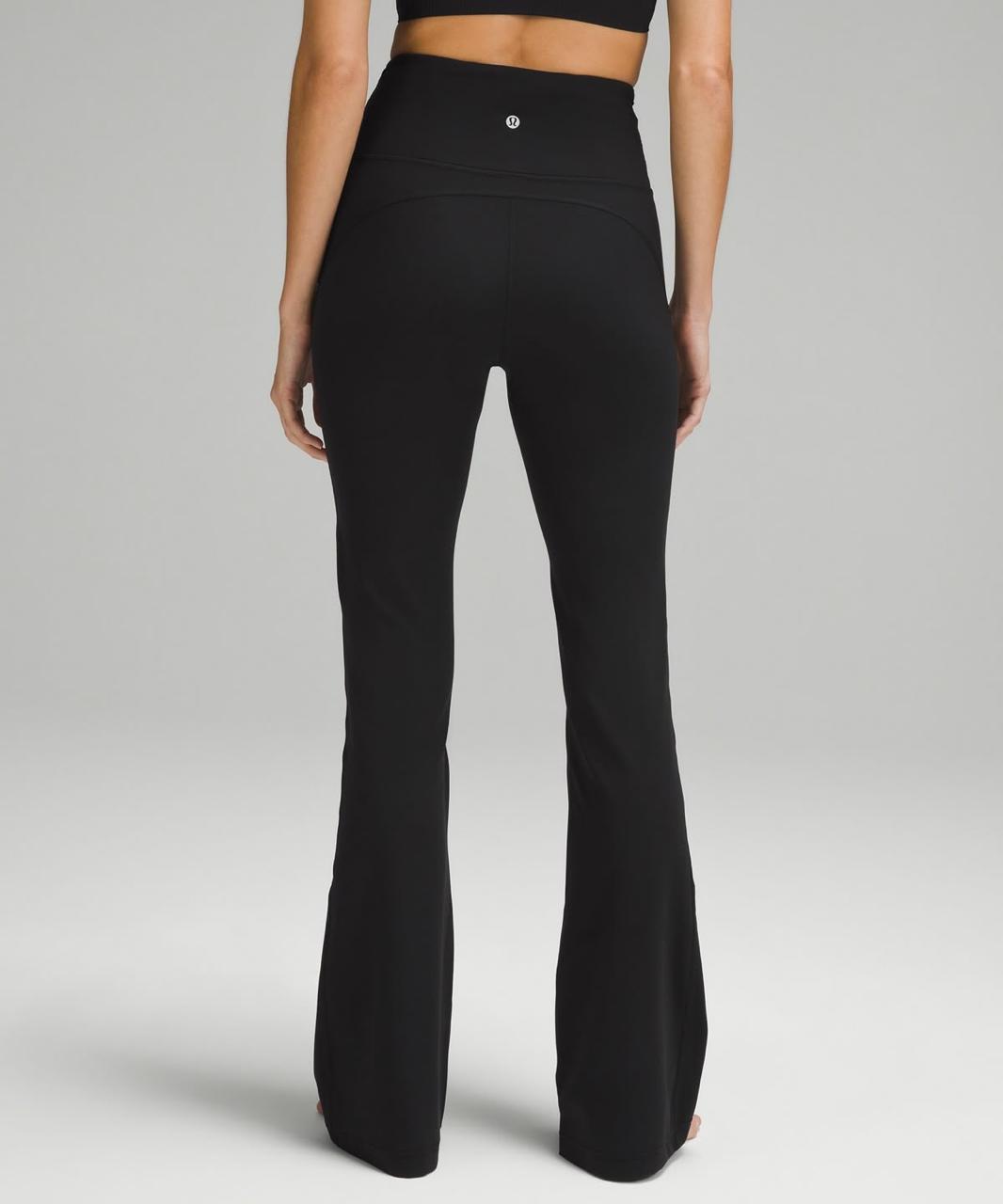 Lululemon flare pants black