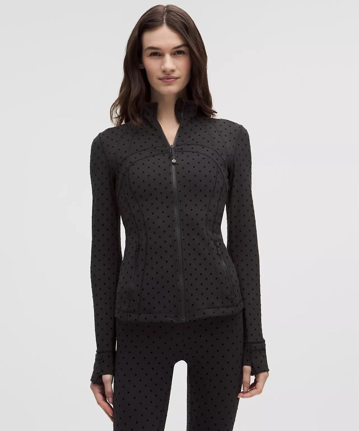 Lululemon define jacket polka dot