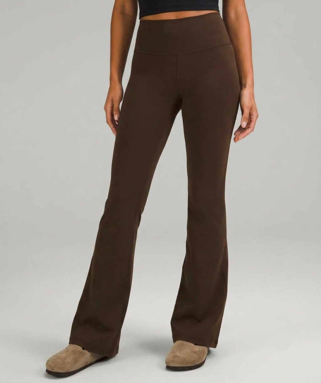 Lululemon flare pants brown