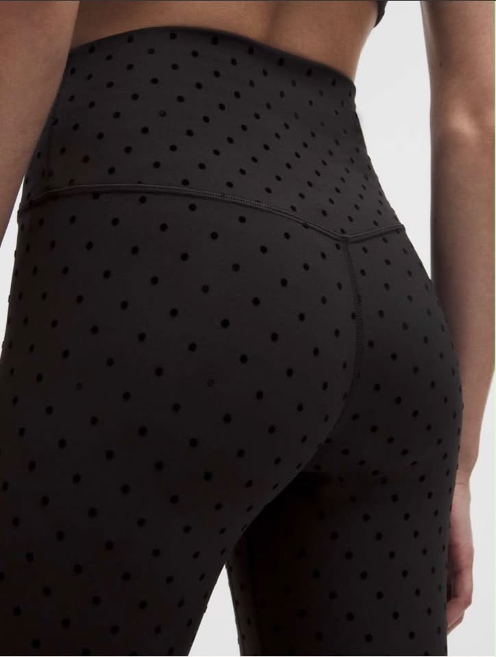 Lululemon legging pants polka dot