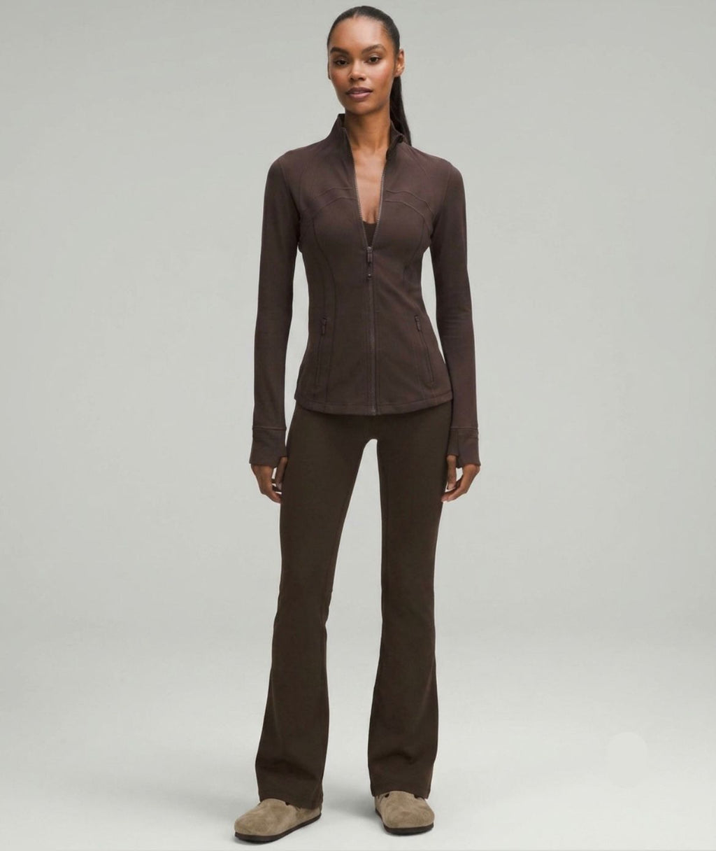 Lululemon flare pants brown