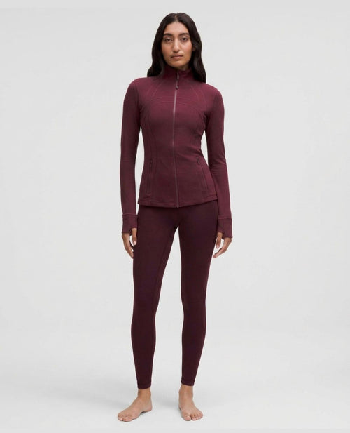 Lululemon define jacket burgundy