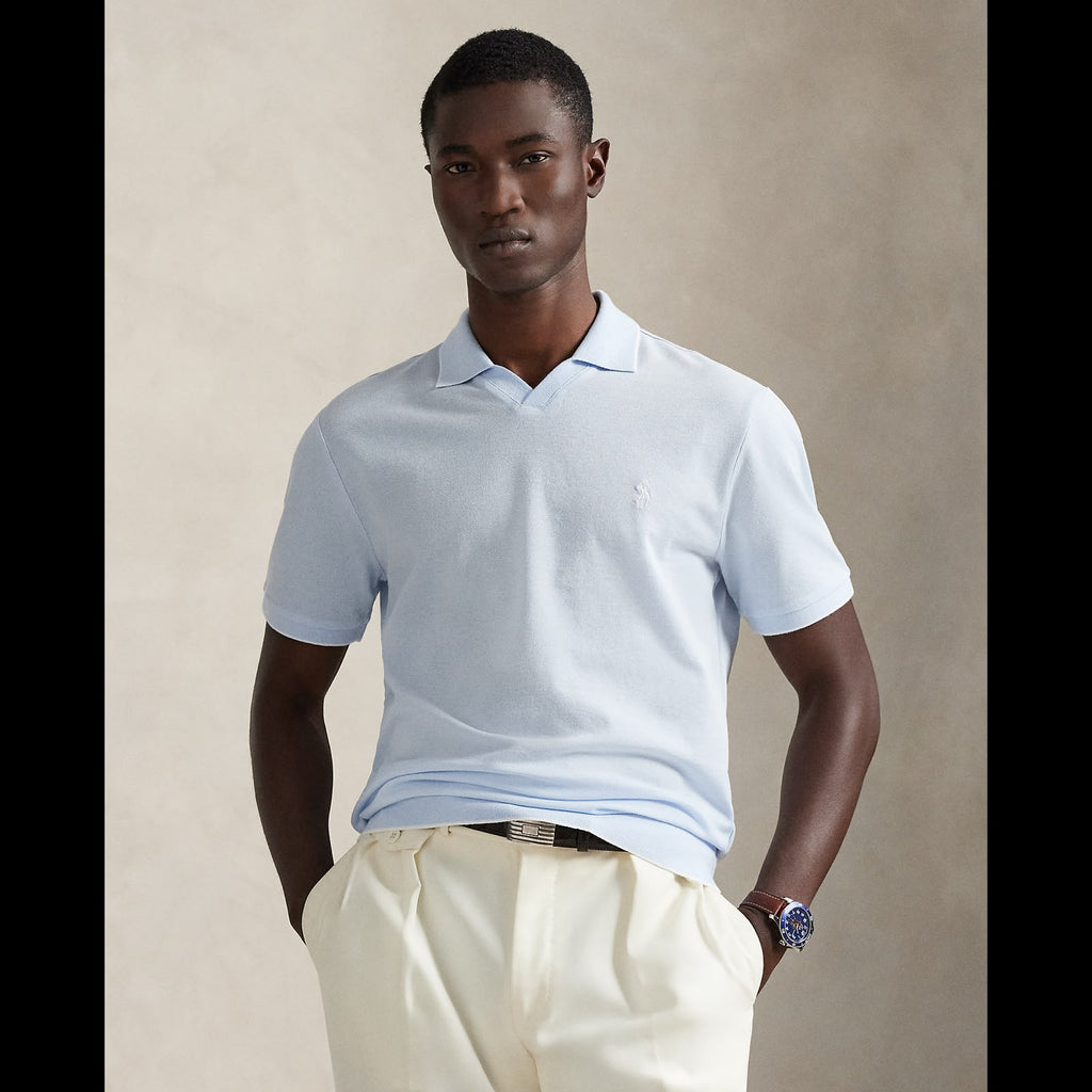 Polo knit T-shirt