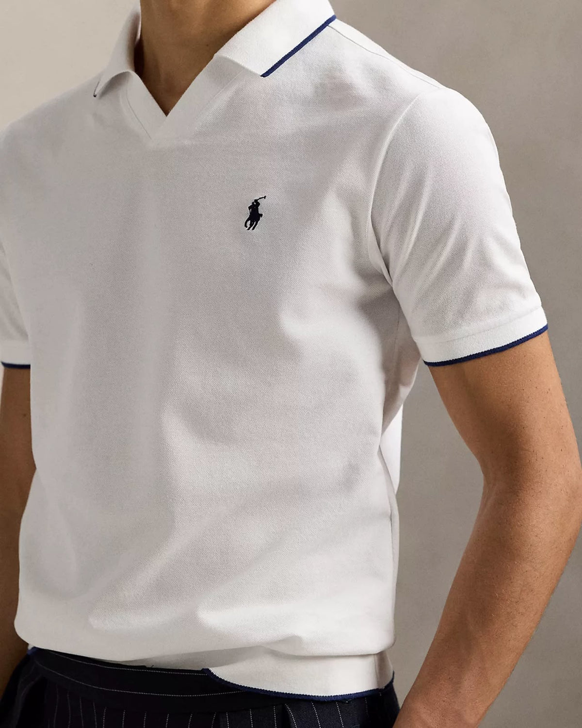 Polo knit T-shirt