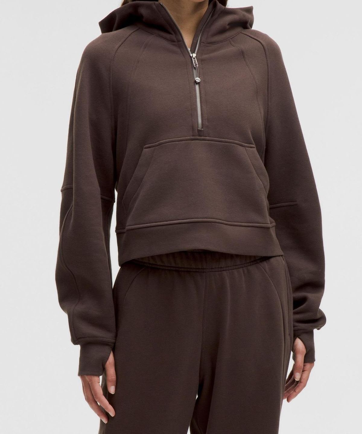 Brown scuba sweater