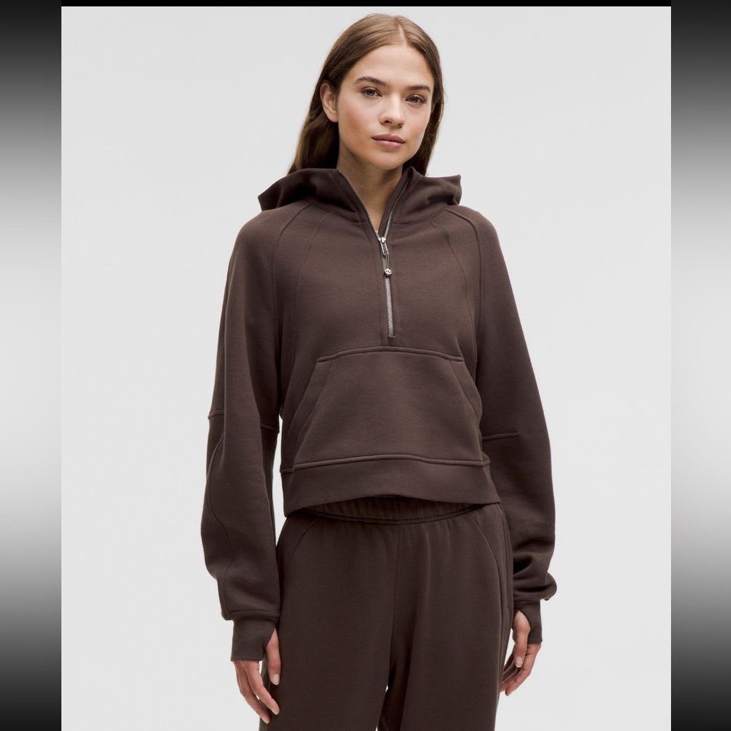 Brown scuba sweater