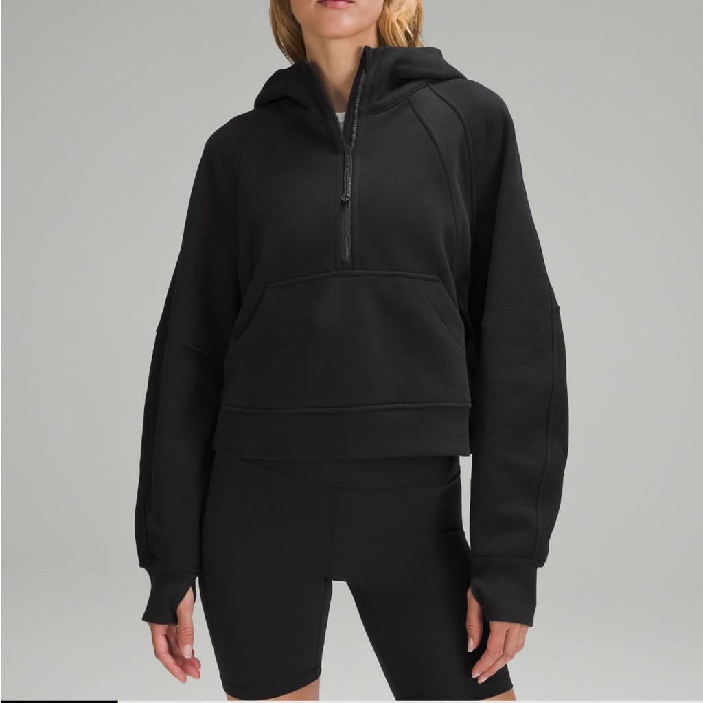 Black scuba sweater