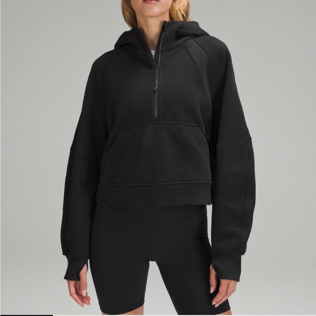 Black scuba sweater
