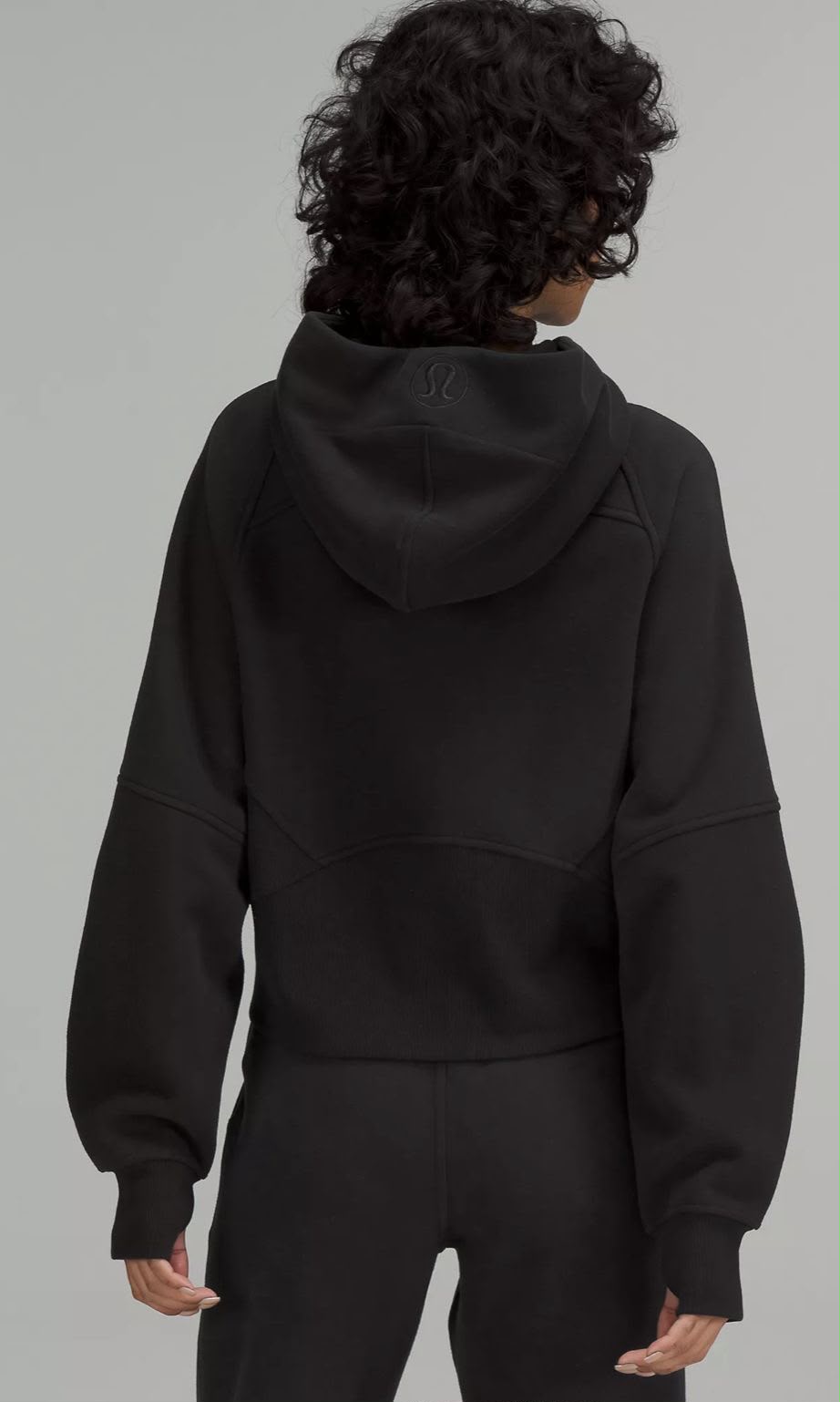 Black scuba sweater