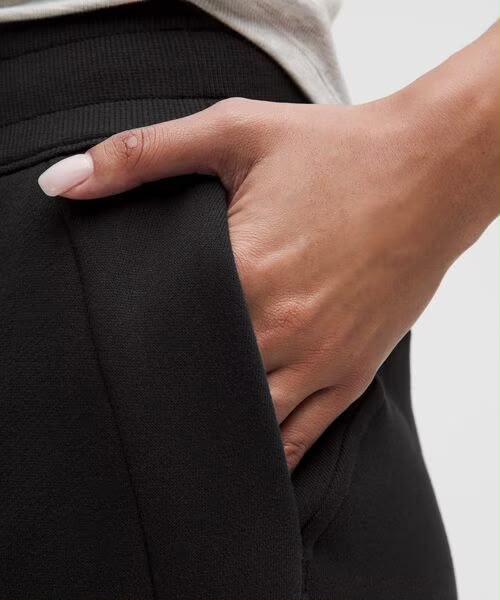 Black scuba pants