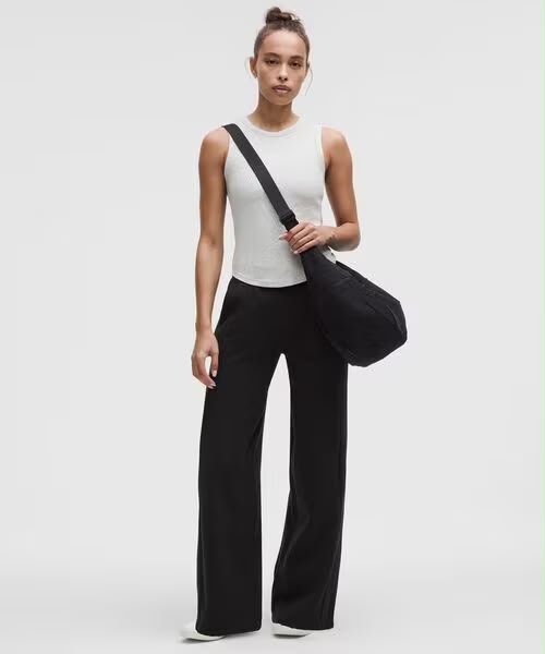 Black scuba pants